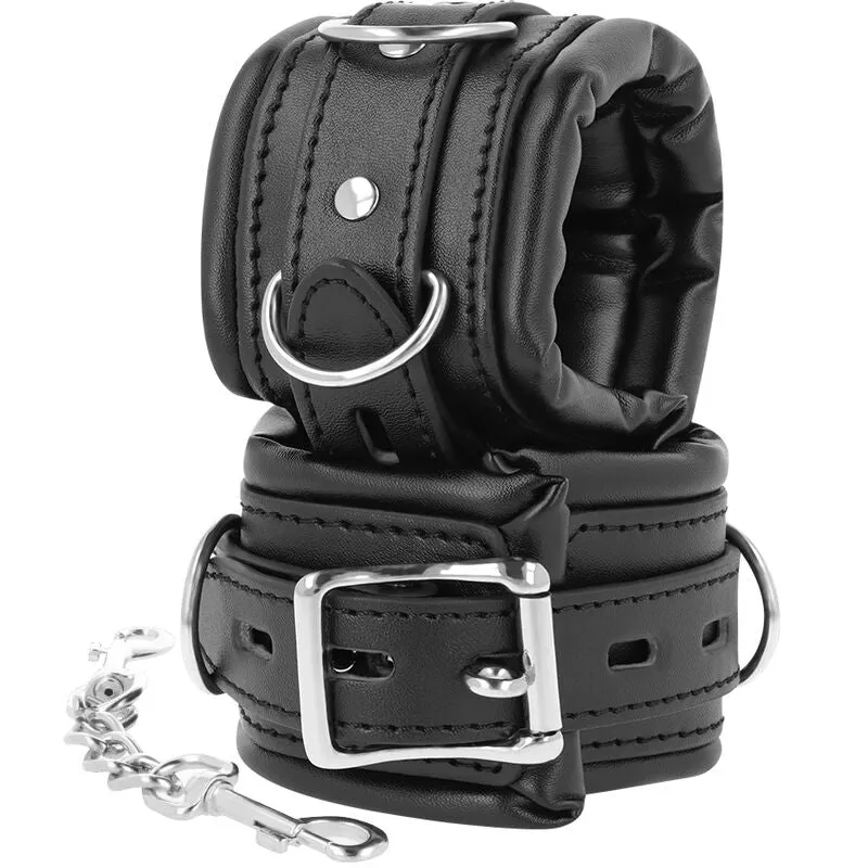 Menottes Confortables Pu Pour Jeux Bdsm - Image 5