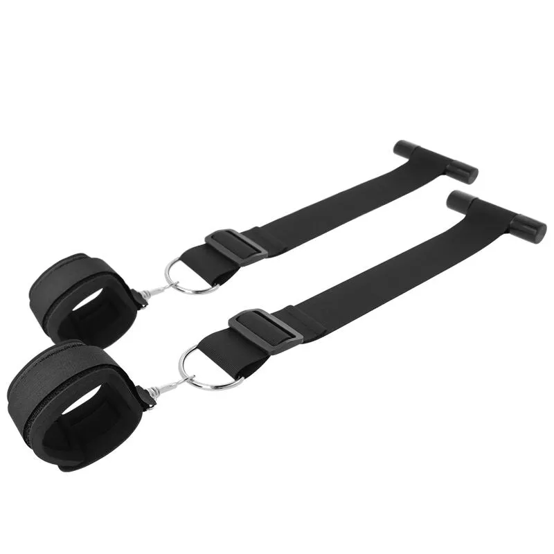Menottes De Bondage De Porte Néoprène Nylon - Image 4