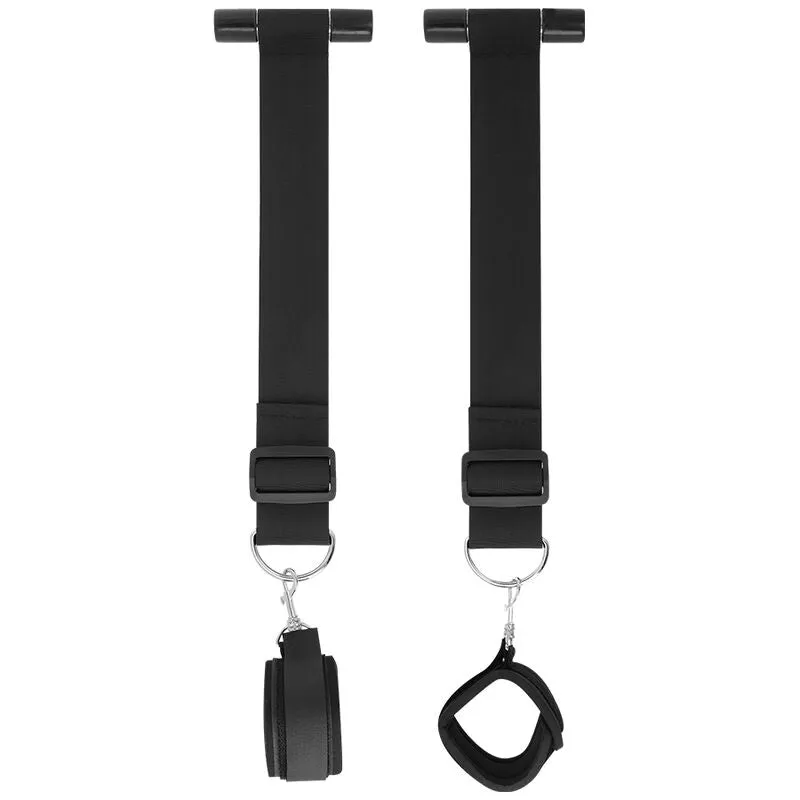 Menottes De Bondage De Porte Néoprène Nylon - Image 5