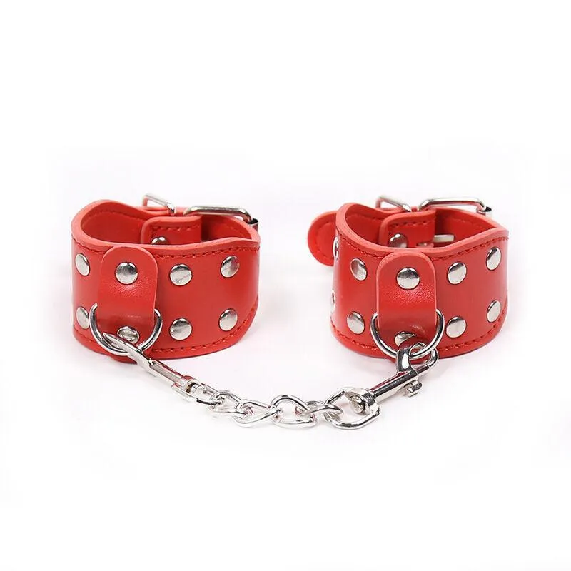 Menottes Rouges Ajustables Pour Débutants