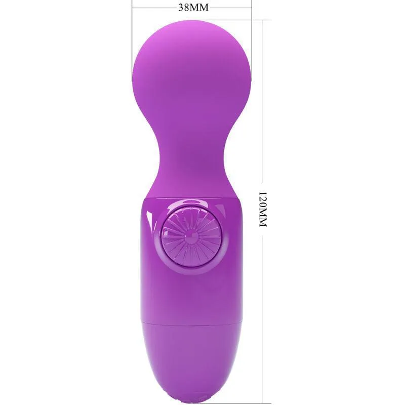 Mini Vibromasseur Silicone Étanche Violet - Image 6