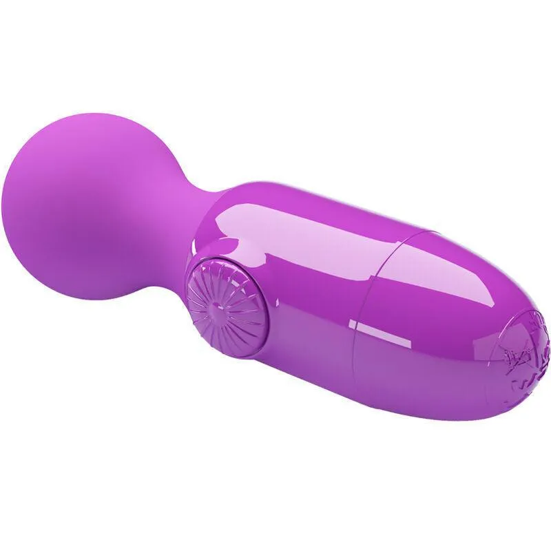 Mini Vibromasseur Silicone Étanche Violet - Image 9