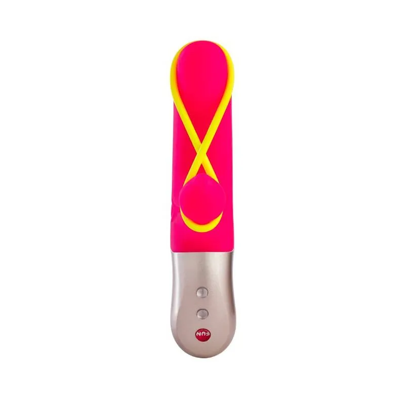 Mini Vibromasseur Silicone Jaune Fluo - Image 9
