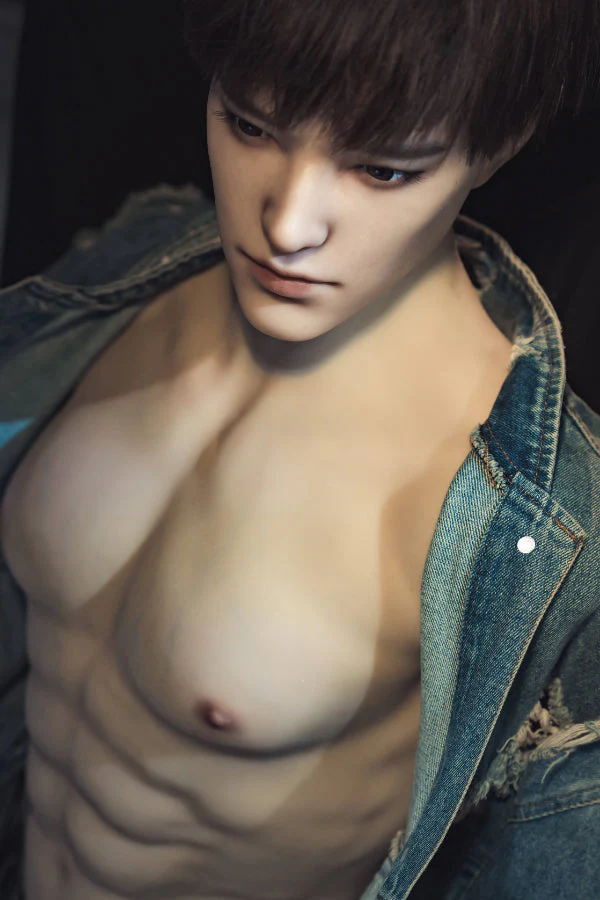 Muscular Silicone Head Male Sex Doll Torso - Leonardo - Image 4