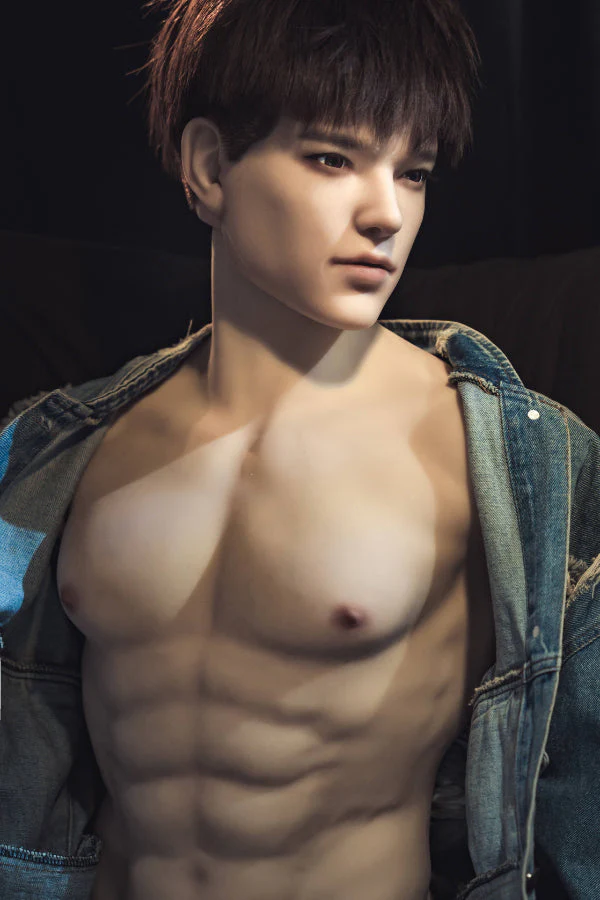 Muscular Silicone Head Male Sex Doll Torso - Leonardo - Image 6