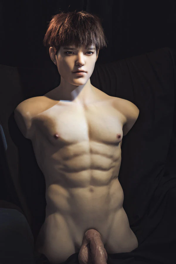 Muscular Silicone Head Male Sex Doll Torso - Leonardo - Image 9