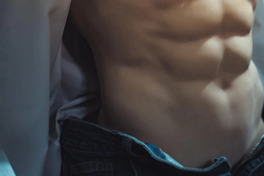 Muscular Silicone Head Male Sex Doll Torso - Ronin - Image 12