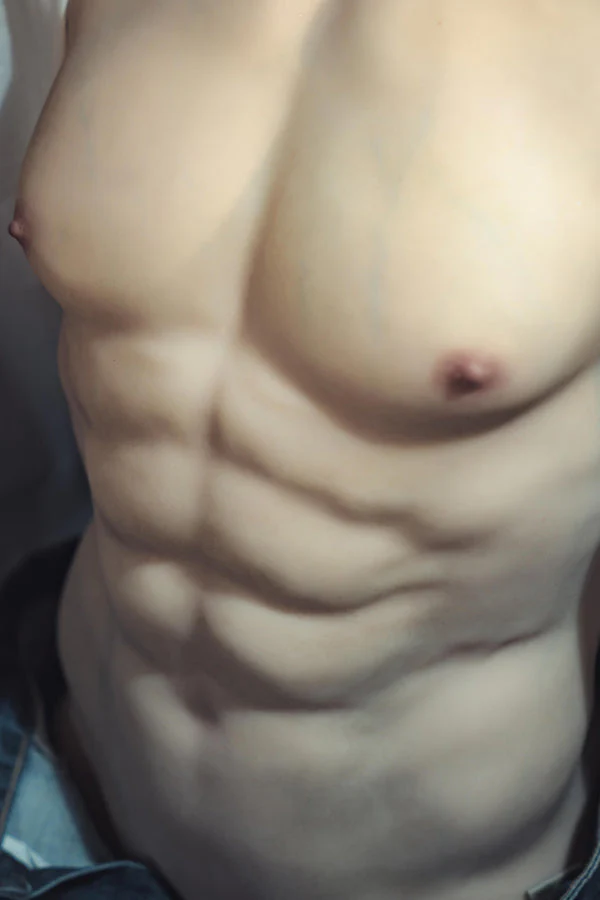 Muscular Silicone Head Male Sex Doll Torso - Ronin - Image 8