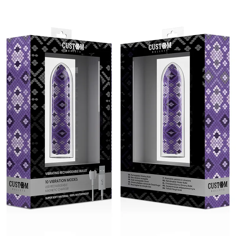 Œuf Vibrant Rechargeable Silicone Compact 10 Fonctions - Image 3