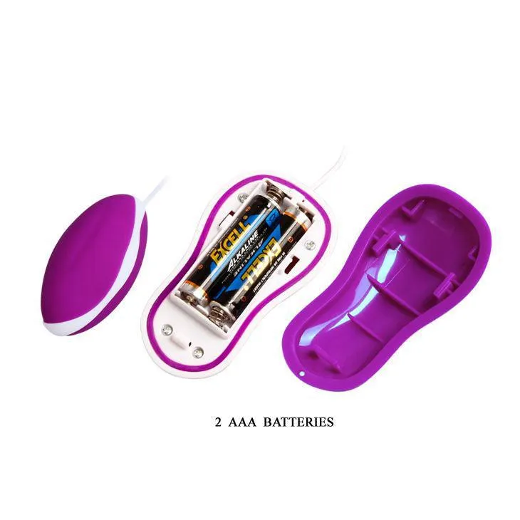 Œuf Vibrant Télécommandé 30 Fonctions Silicone - Image 3