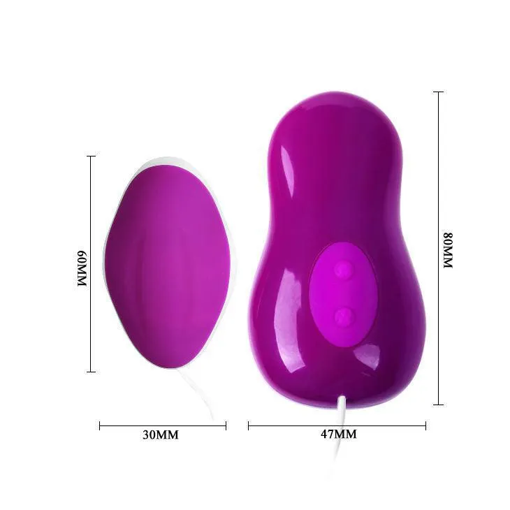 Œuf Vibrant Télécommandé 30 Fonctions Silicone - Image 5