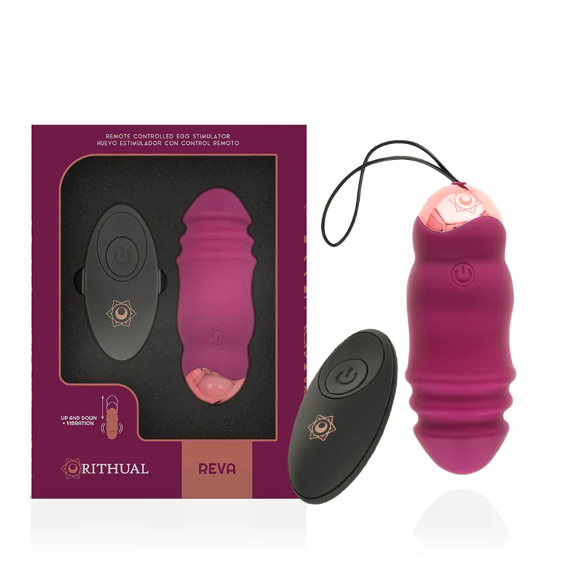 Œuf Vibrant Télécommandé En Silicone Imperméable