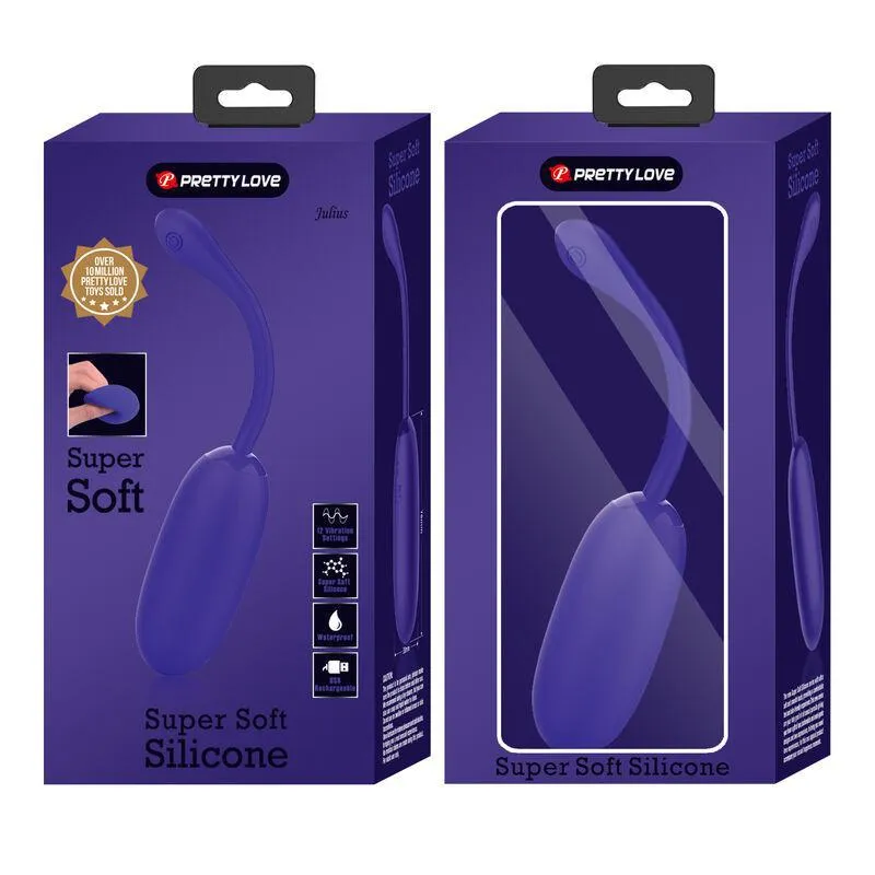 Œuf Vibrant Violet Rechargeable Silicone - Image 2
