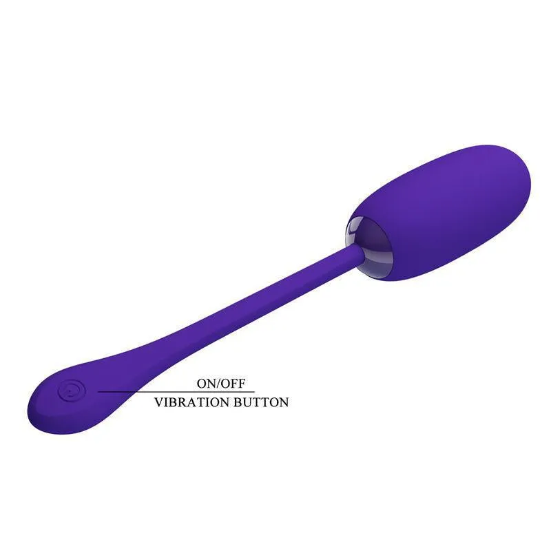 Œuf Vibrant Violet Rechargeable Silicone - Image 4