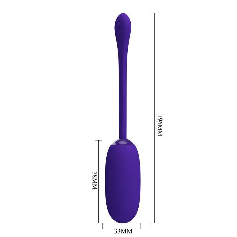 Œuf Vibrant Violet Rechargeable Silicone - Image 5