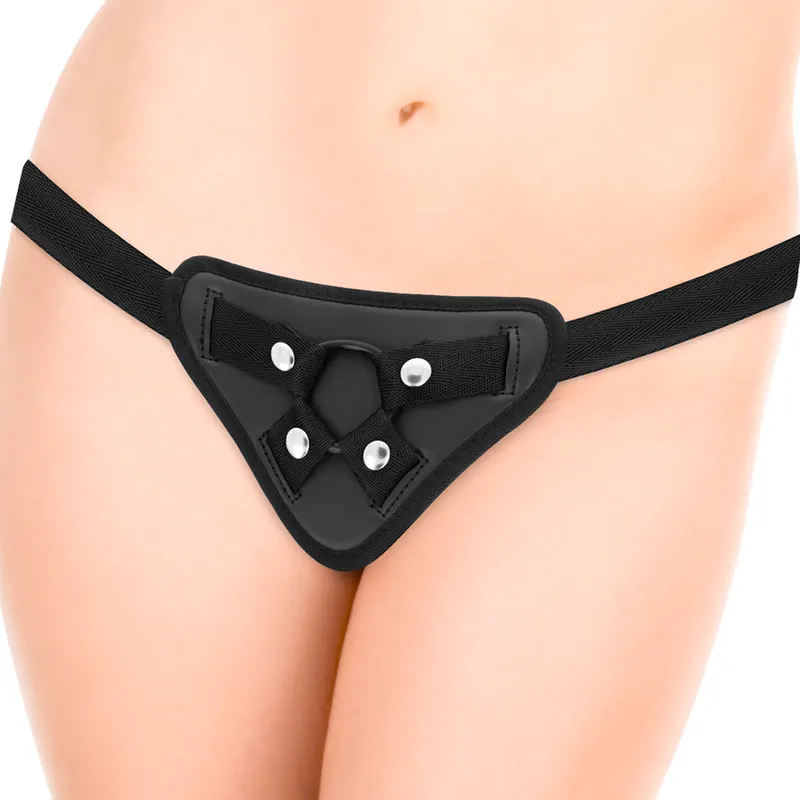 Pack Harnais Gode Réaliste Transparent Hypoallergénique - Image 4