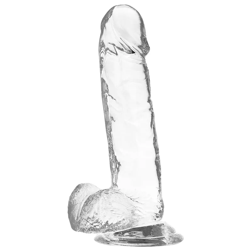 Pack Harnais Gode Réaliste Transparent Hypoallergénique - Image 8