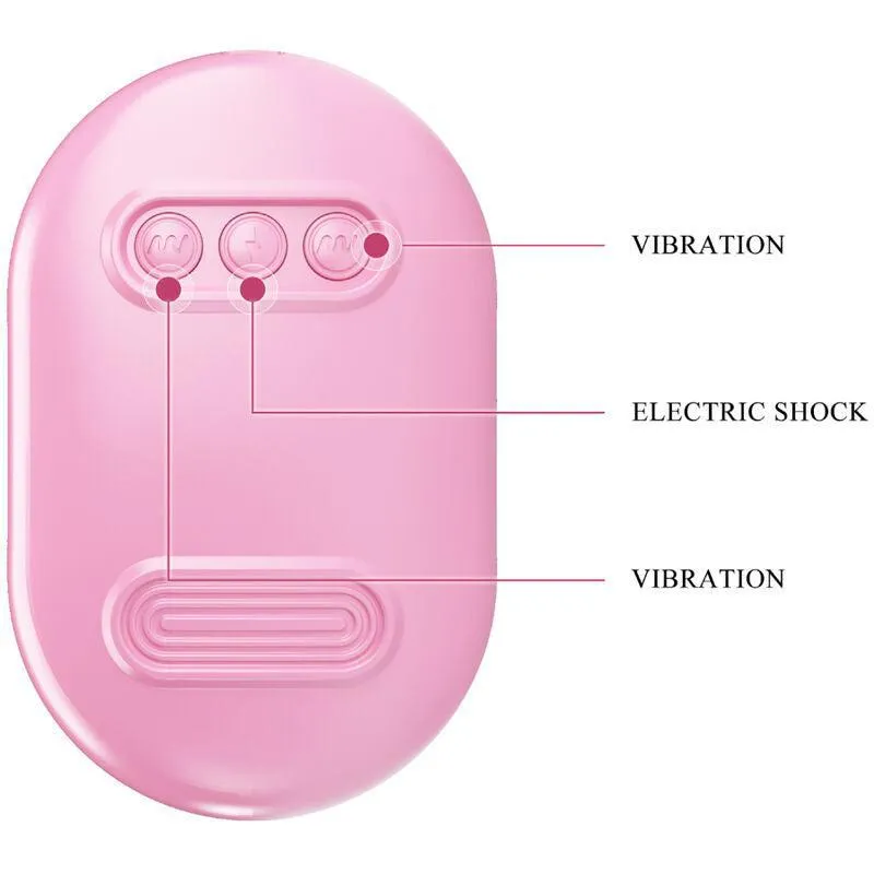 Pinces À Tétons Électrostimulation Silicone Rose - Image 3