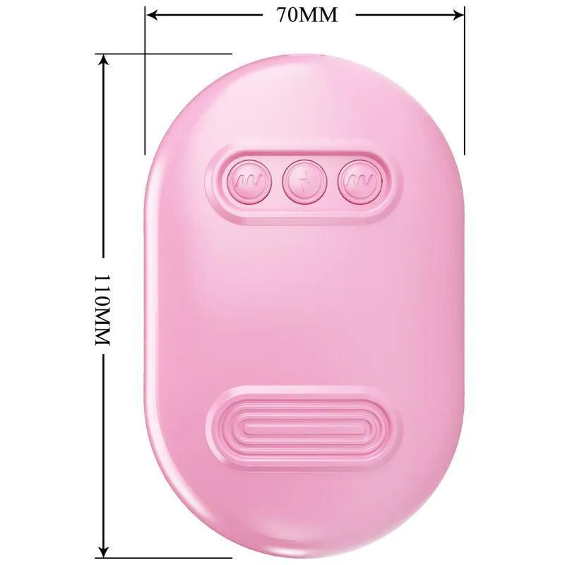 Pinces À Tétons Électrostimulation Silicone Rose - Image 5