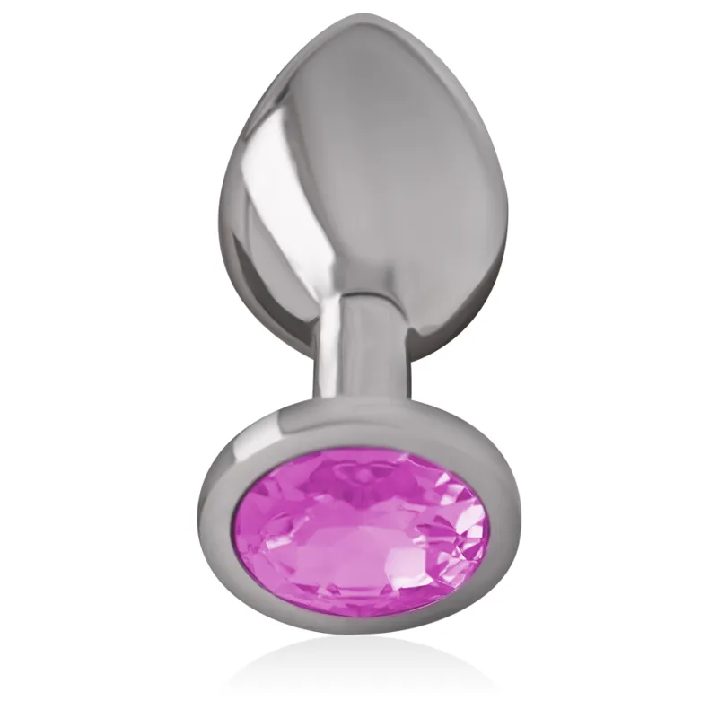 Plug Anal Diamant Métal Bleu Glamour - Image 6