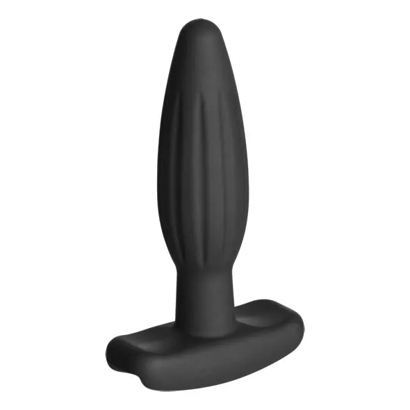 Plug Anal Électro En Silicone Noir - Image 2