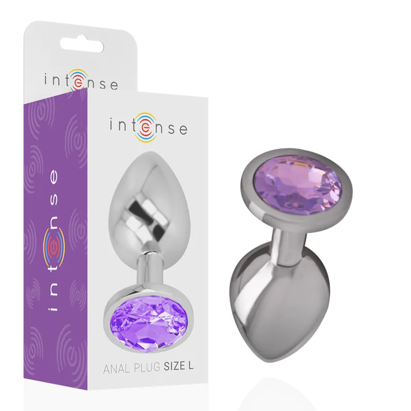 Plug Anal En Métal Avec Bijou Diamant - Image 7