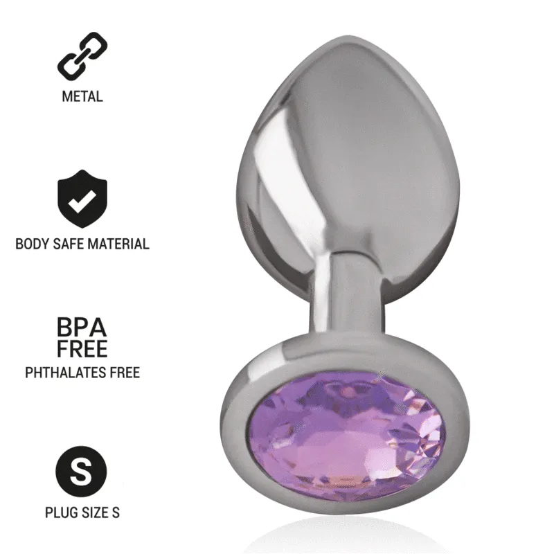 Plug Anal En Métal Avec Bijou Diamant - Image 8