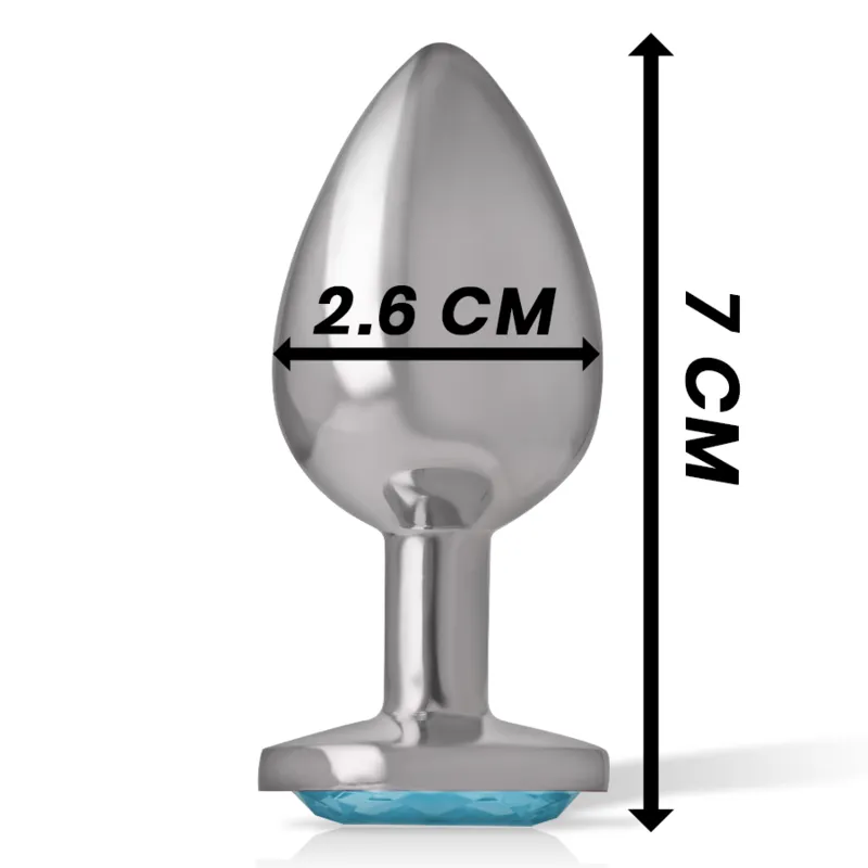 Plug Anal En Métal Avec Bijou Diamant - Image 4