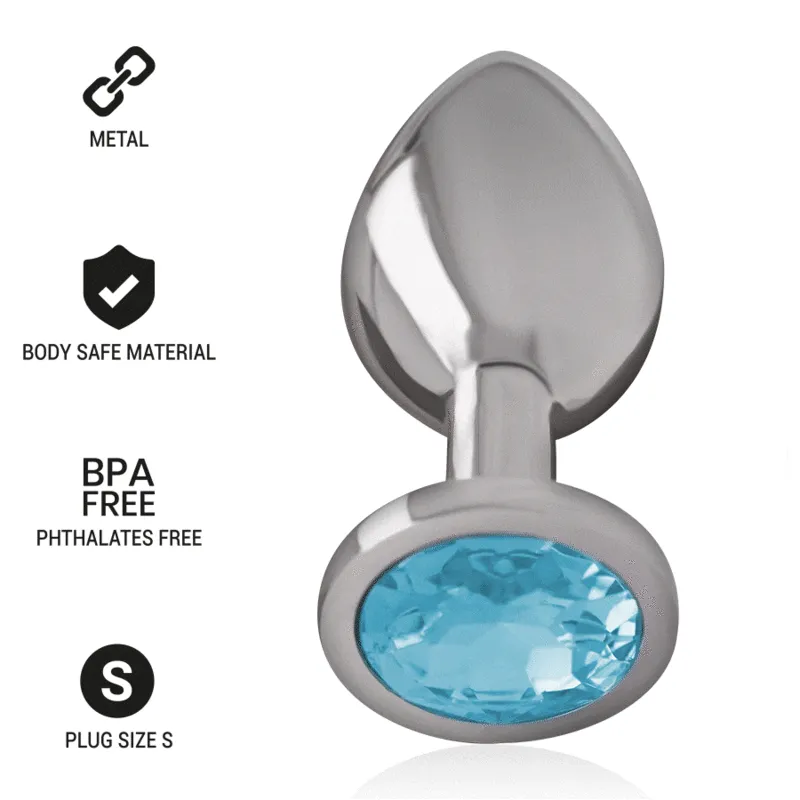 Plug Anal En Métal Avec Bijou Diamant - Image 7