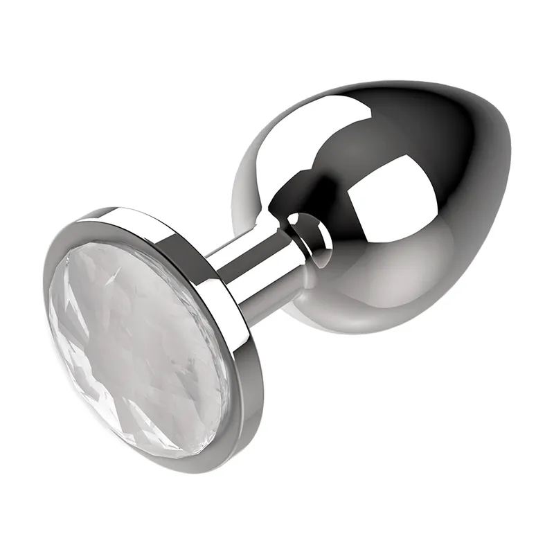 Plug Anal En Métal Avec Cristal Élégant - Image 4