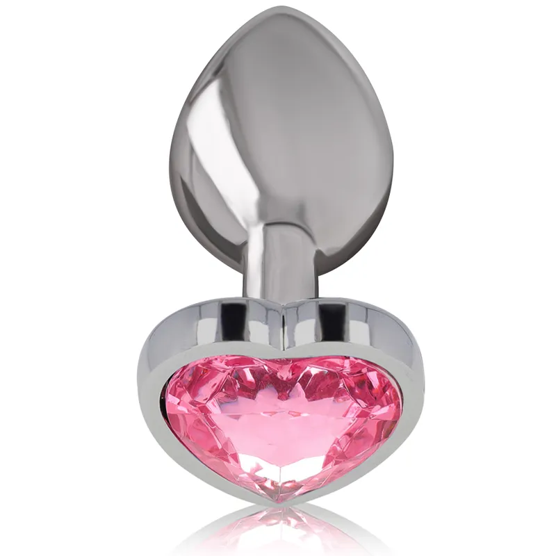 Plug Anal En Métal Orné De Diamant - Image 6