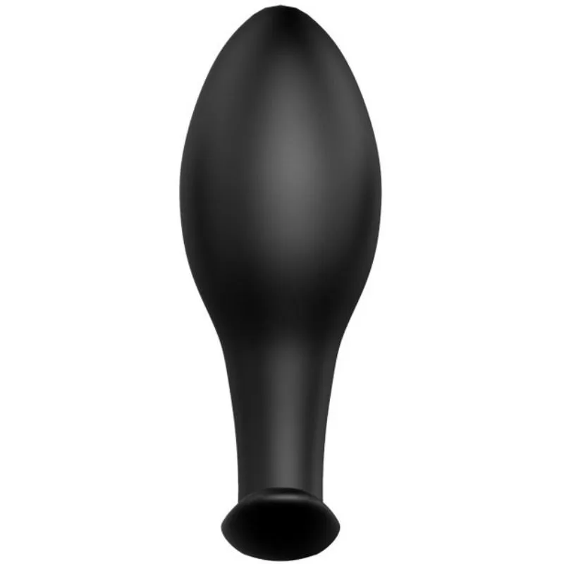 Plug Anal Ergonomique En Silicone Noir - Image 6