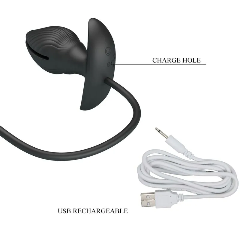 Plug Anal Gonflable En Silicone Noir - Image 5