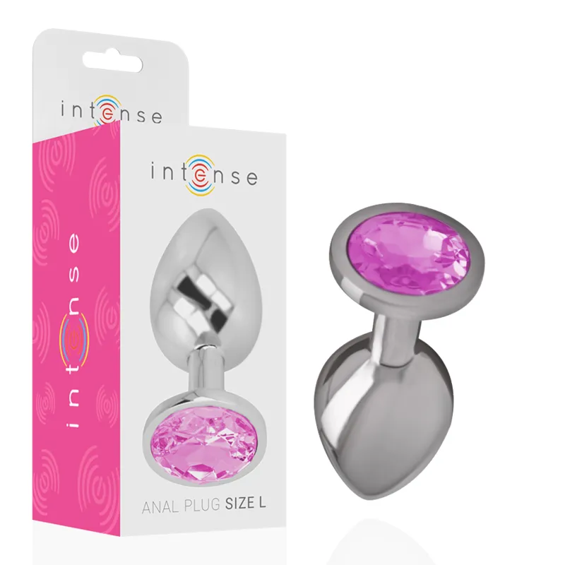 Plug Anal Métal Bijou Diamant Luxe - Image 7