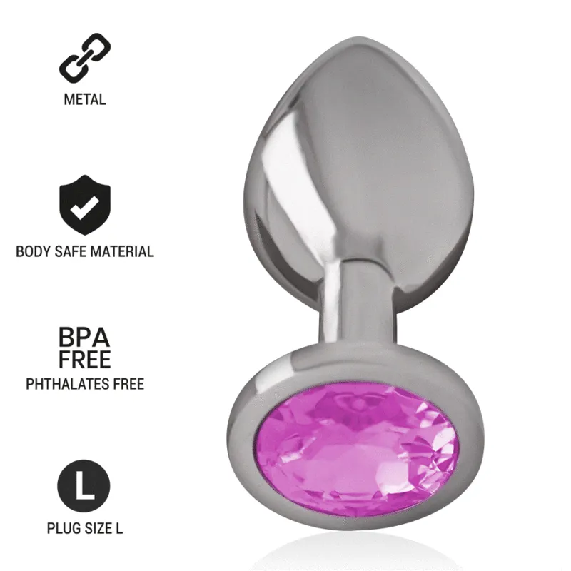 Plug Anal Métal Bijou Diamant Luxe - Image 8