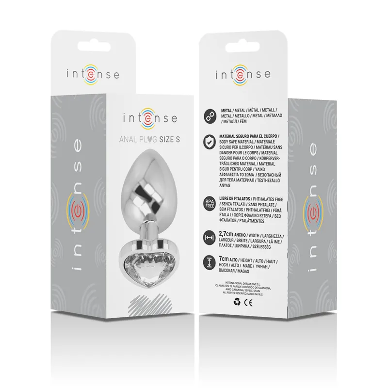 Plug Anal Métal Bijou Diamant Luxe - Image 2