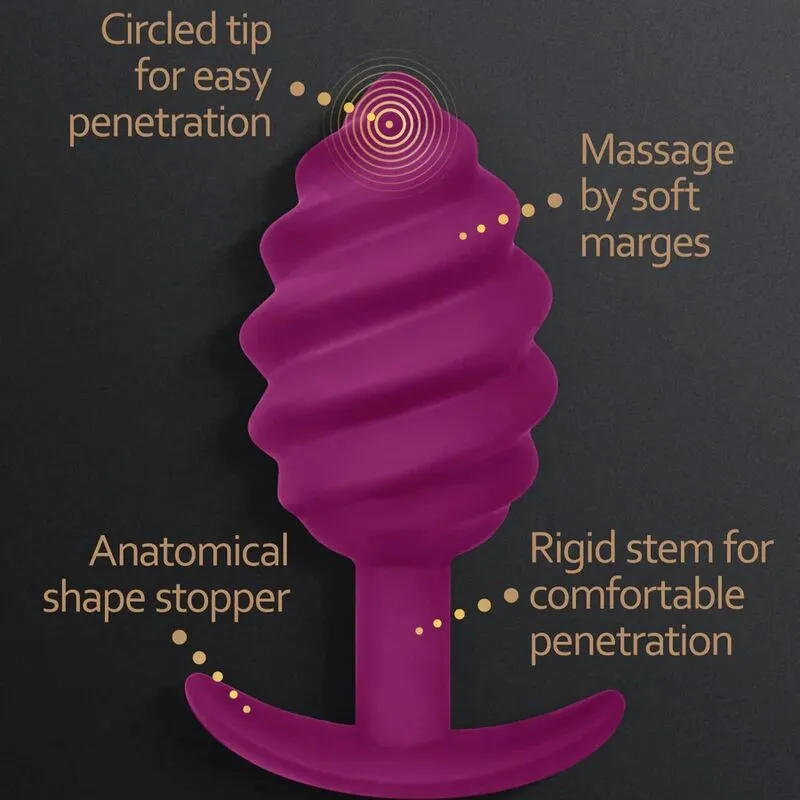 Plug Anal Rotatif Silicone Hypoallergénique - Image 2