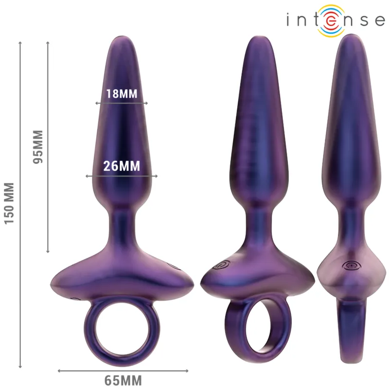 Plug Anal Vibrant En Silicone Rechargeable - Image 2