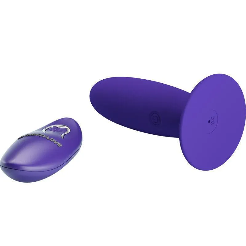 Plug Anal Vibrant Rechargeable Silicone Violet - Image 6