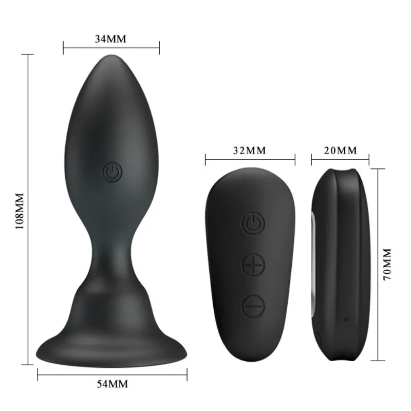 Plug Anal Vibrant Silicone Étanche - Image 6