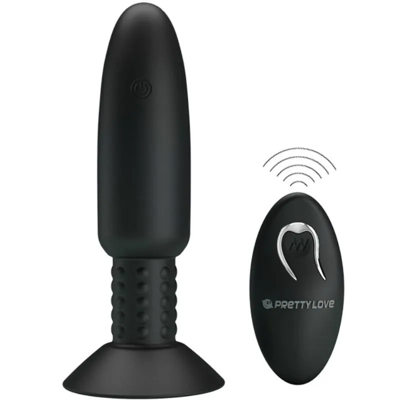 Plug Anal Vibrant Silicone Noir Rechargeable - Image 10