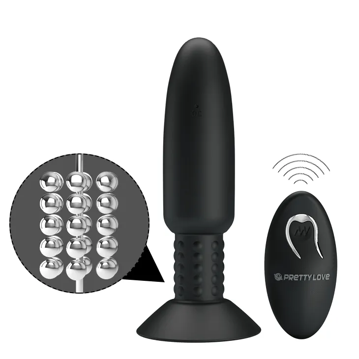 Plug Anal Vibrant Silicone Noir Rechargeable - Image 6