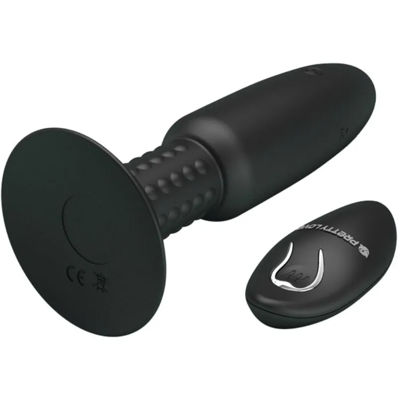 Plug Anal Vibrant Silicone Noir Rechargeable - Image 9
