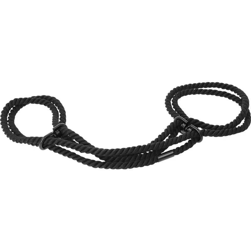 Poignets Bondage Coton Souple Débutants Bdsm - Image 4