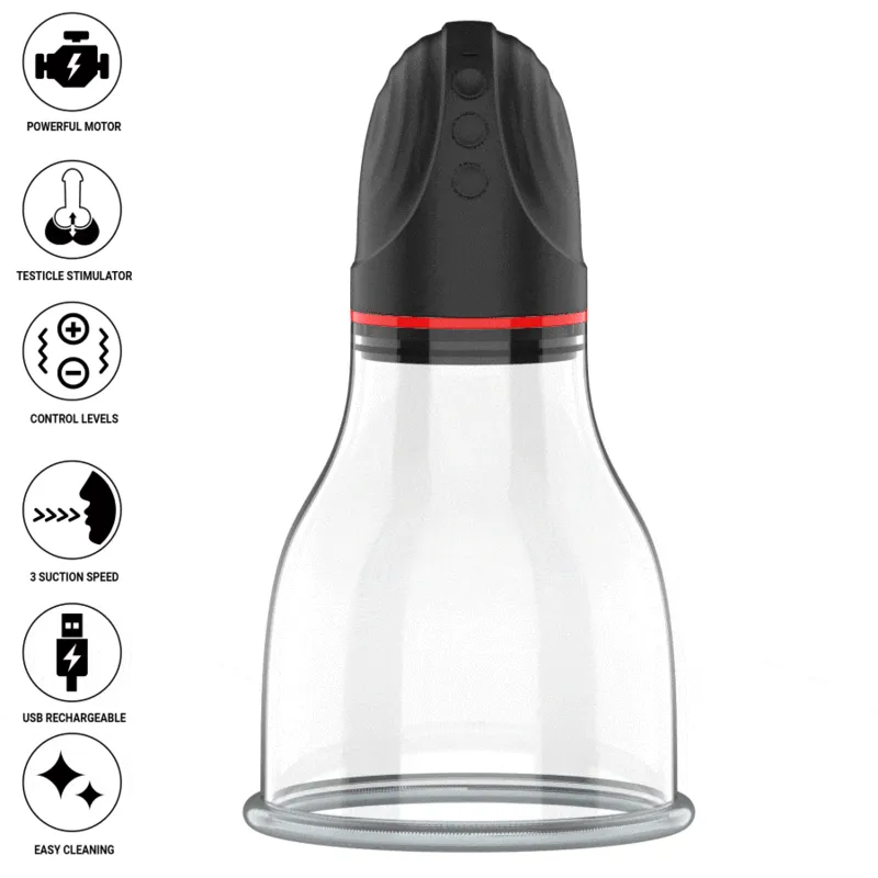 Pompe De Stimulation Testiculaire En Silicone Étanche - Image 8
