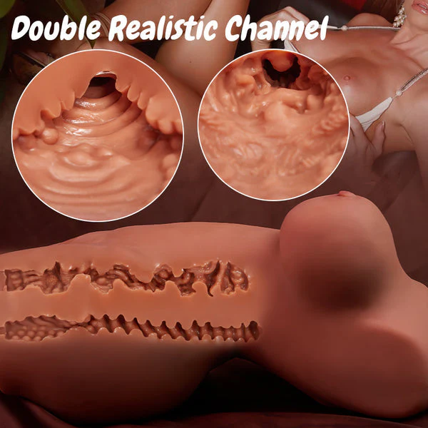 Vicky Voluptuous Doll: Realistische braune Haut und Doppeltunnel für wilden Spaß - Image 8