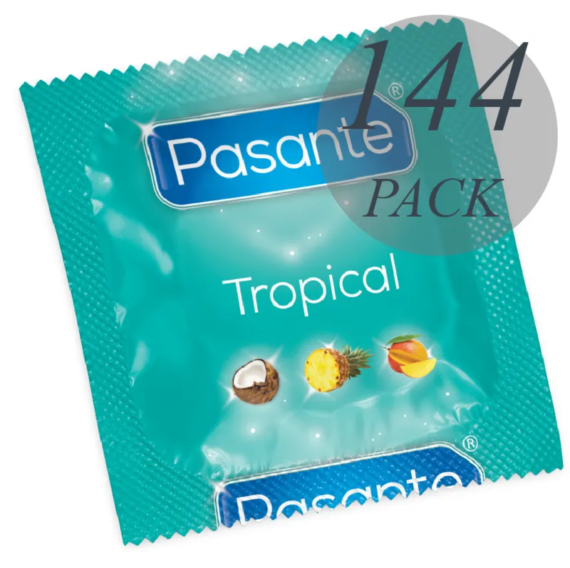 Préservatifs Tropicaux Saveurs Mangue Ananas - Image 3