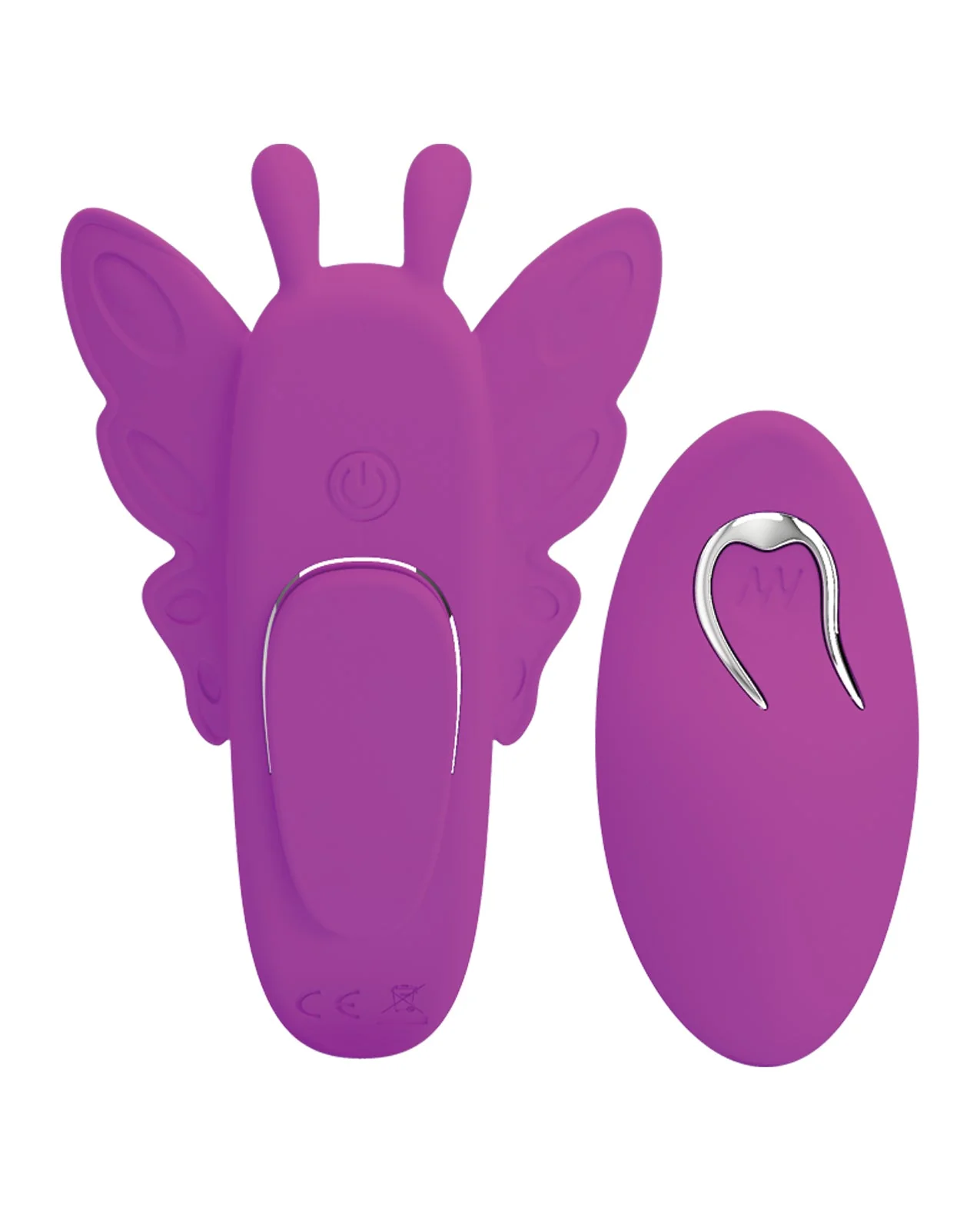 Pretty Love Romance Aileen Magnetic Butterfly Panty Vibe - Fuchsia - Image 2