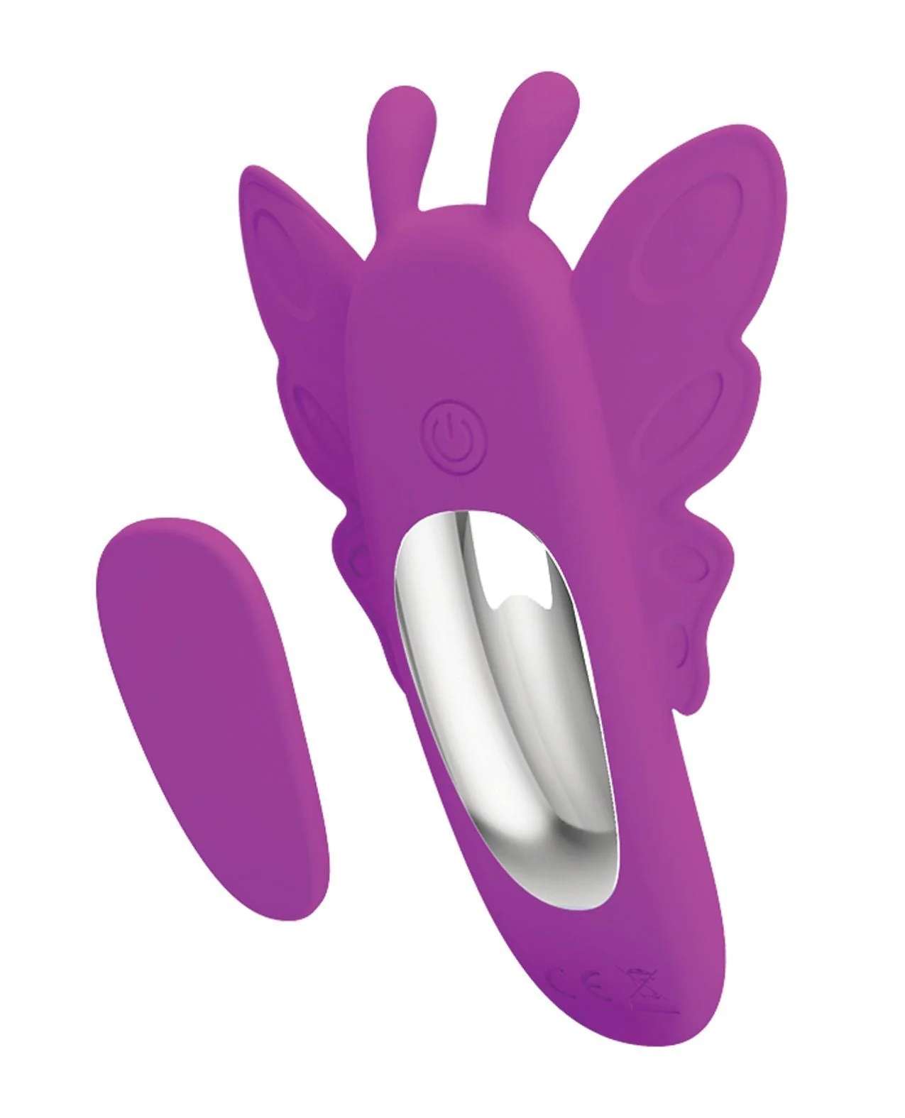 Pretty Love Romance Aileen Magnetic Butterfly Panty Vibe - Fuchsia - Image 3