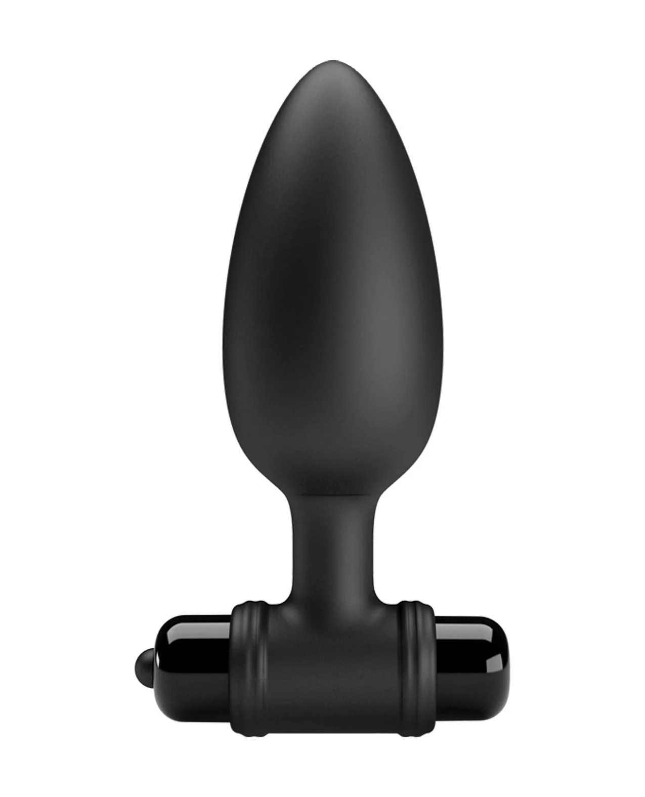 Pretty Love Vibra Butt Plug II - Black - Image 2